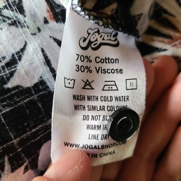 JOGAL floral button up shirt - Picture 8 of 9